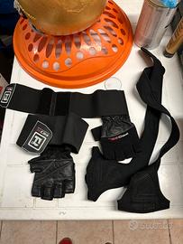 Guanti e fascia palestra