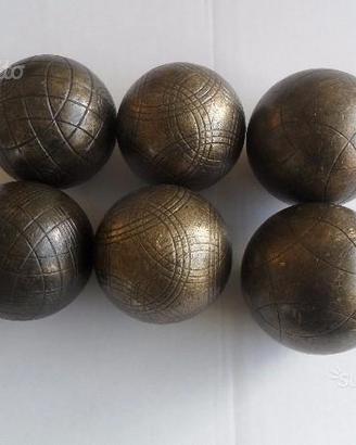 Bocce da gioco in lega di bronzo