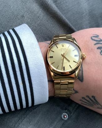 Orologio rolex 5520 permute garanzia placato