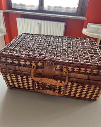 Cesta picnic come nuova