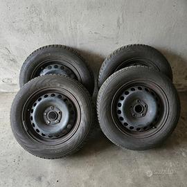 4 cerchi in ferro 15 pollici  5x112  6jX15  VW