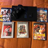 PlayStation 2 fat senza cavi + giochi