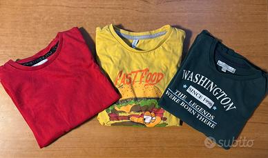 Set Maglie Manica Lunga Bambino 7-8 anni