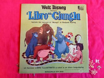 Disco LP Il libro della giungla Disney 1968