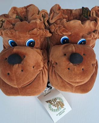 Pantofole imbottite a forma di cane taglia 39-45