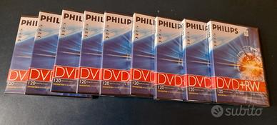 DVD vergini 120 min. nuovi in scatola originale