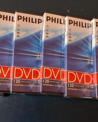 DVD vergini 120 min. nuovi in scatola originale