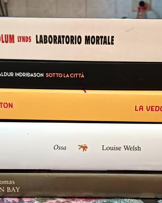 Lotto 5 libri Thriller/Gialli/Noir (Ludlum,Barton