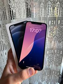 iPhone 12 64GB Mezzanotte + scatola 100%