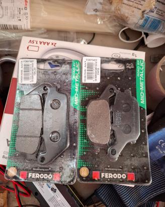 Pastiglie freni anteriore e posteriore x honda mot