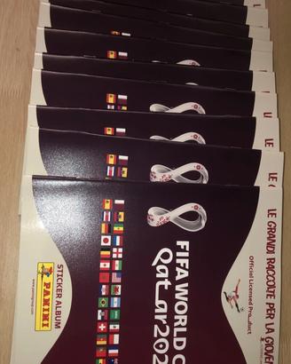 ALBUM PANINI MONDIALI QATAR 2022 VUOTO CON FIGU