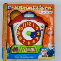 DIMMI L'ORA parlante.Nuovo con scatola.Collez.2003