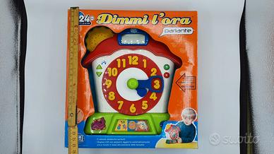 DIMMI L'ORA parlante.Nuovo con scatola.Collez.2003