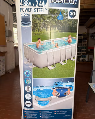 Piscina Bestway 4.88/2.44/1.22