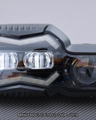 Fanale anteriore LED BMW F650GS F700GS 2008 2018
