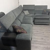 Divano letto angolare con relax