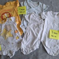 Set Estivo Vestiti 0-3 mesi