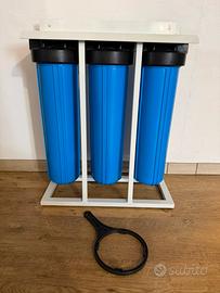 Sistema di filtrazione acqua 20”