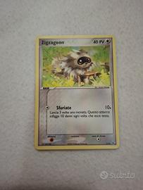 Zigzagoon 7/10 Pokemon Ex Trainer Kit 2005 Carte 