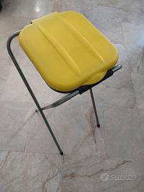 Porta scacco spazzatura pieghevole