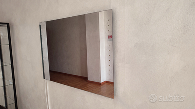 Specchio con luci integrate stile Hollywood