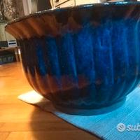 Grande Vaso a Balze in Ceramica Raku 67 x 40 cm