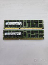 2x Moduli RAM Samsung 16GB DDR3 ECC Server