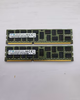 2x Moduli RAM Samsung 16GB DDR3 ECC Server