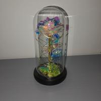 Rosa in cupola con luci 