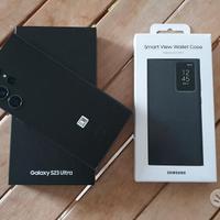 Samsung S23 ultra e cover smart view wallet case