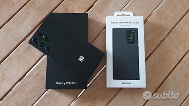 Samsung S23 ultra e cover smart view wallet case