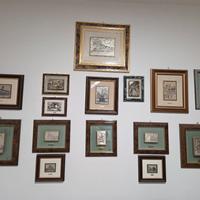 Quadri bassorilievi città di Bologna in argento