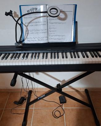 Pianoforte digitale Yamaha  P45 + accessori