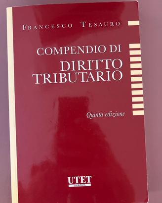 Compendio diritto tributario Tesauro