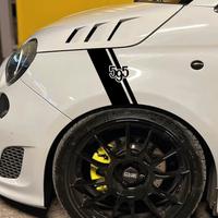 Adesivi parafango abarth 595