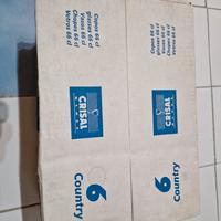 set bicchieri vetro 66 cl