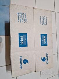 set bicchieri vetro 66 cl