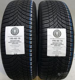 2 GOMME 195 60 16 BRIDGESTONE A63182