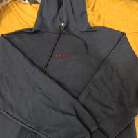 MARNI - Felpa con cappuccio in cotone biologico bl