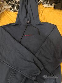 MARNI - Felpa con cappuccio in cotone biologico bl