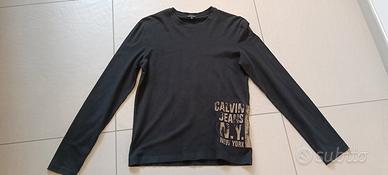 maglia manica lunga Calvin Klein Jeans taglia S 