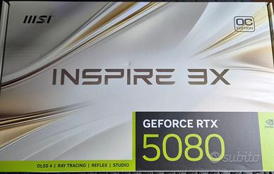 MSI RTX™ 5080 16G INSPIRE 3X OC