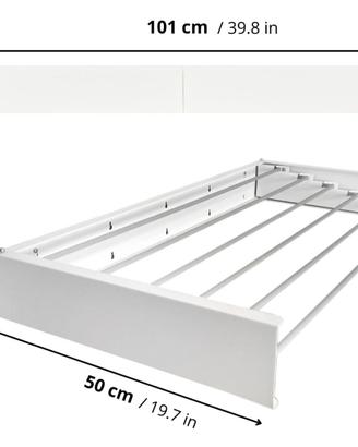Stendibiancheria da parete (coppia)