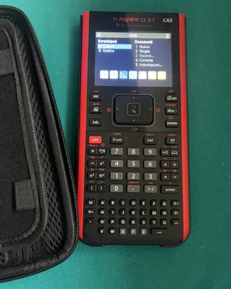 TI-Nspire CX II-T CAS con Custodia Protettiva