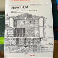 Mario Ridolfi Manuale delle tecniche tradizionali