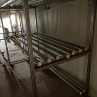 Carrello salumi con ruote