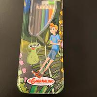 Set Disegno Il Giornalino | Astuccio in Metallo