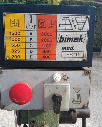 trapano a mezza colonna bimak