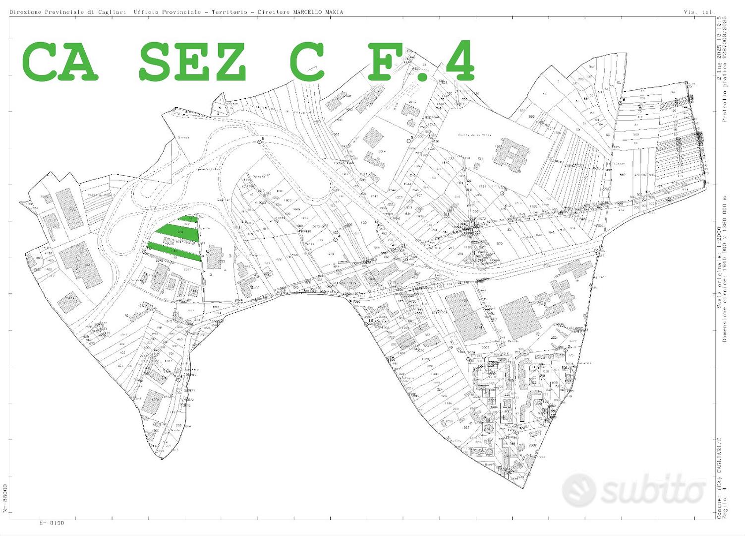 Cagliari - Terreni 6.480 m² in Zona DR - Vista 2