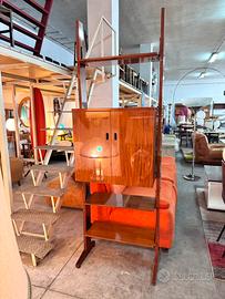 Libreria ad un modulo in legno, anni '60